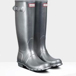 HUNTER Cosmic Wellington Boot women’s size 7 BNWOT